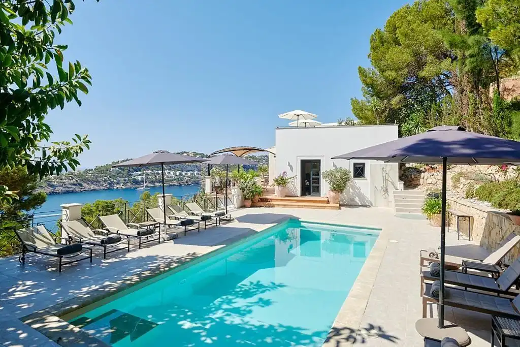 Piscina de Casa o xalet en venda en Andratx amb Aire condicionat, Calefacció i Jardí privat
