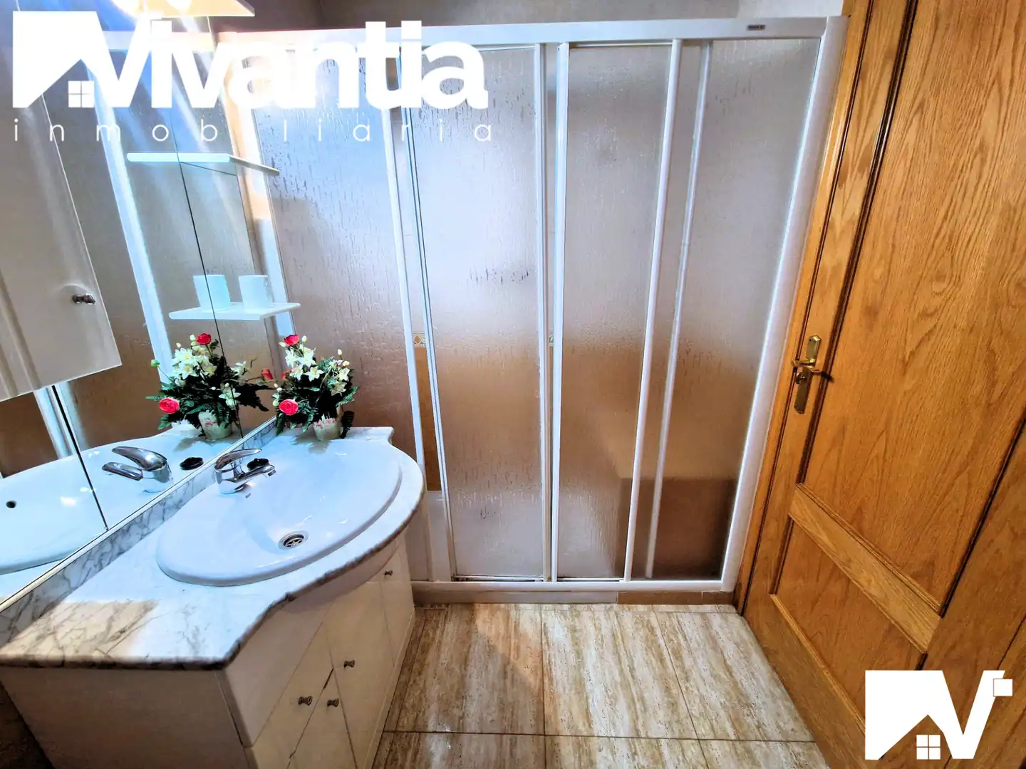 Badezimmer von Wohnung zum Verkauf in Lorca mit Klimaanlage, Heizung und Möbliert