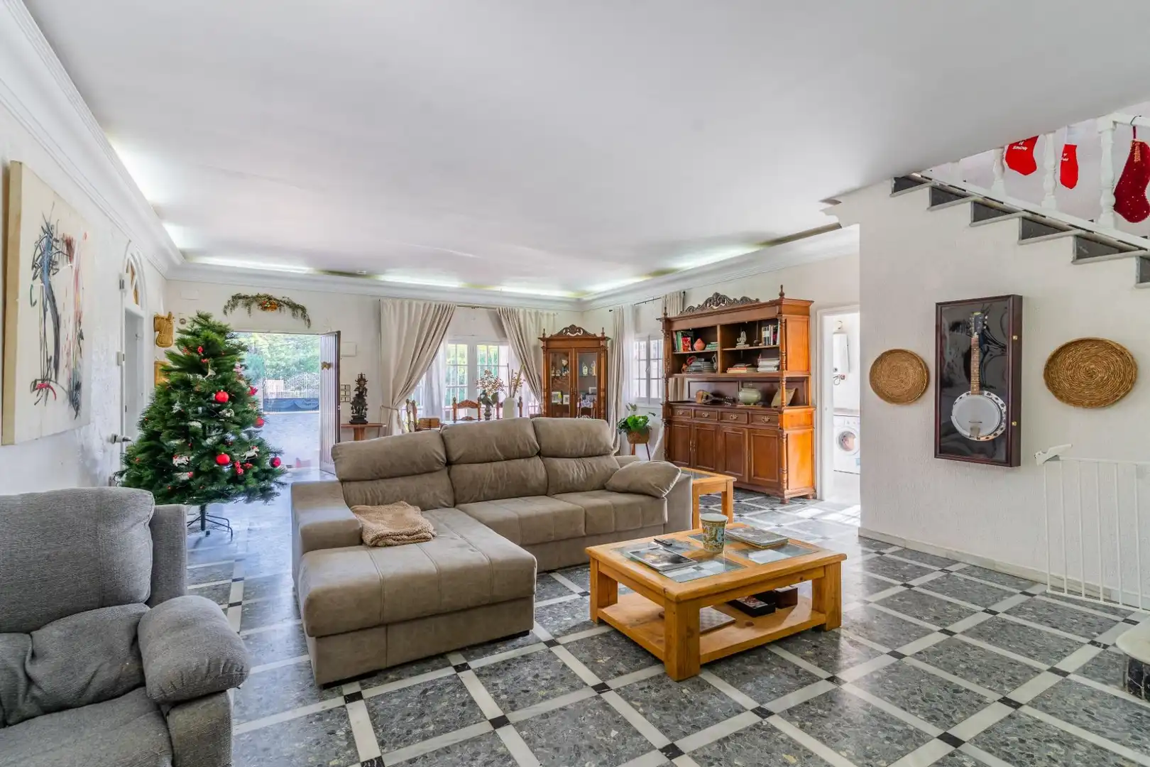 Living room of Houses for sale in Jerez de la Frontera  with Private garden, Swimming Pool and Balcony