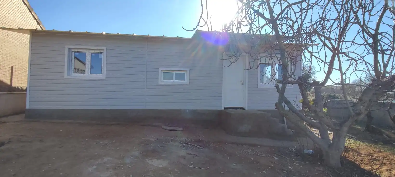Vista exterior de Casa o chalet en venta en Mejorada del Campo con Calefacción, Jardín privado y Parquet