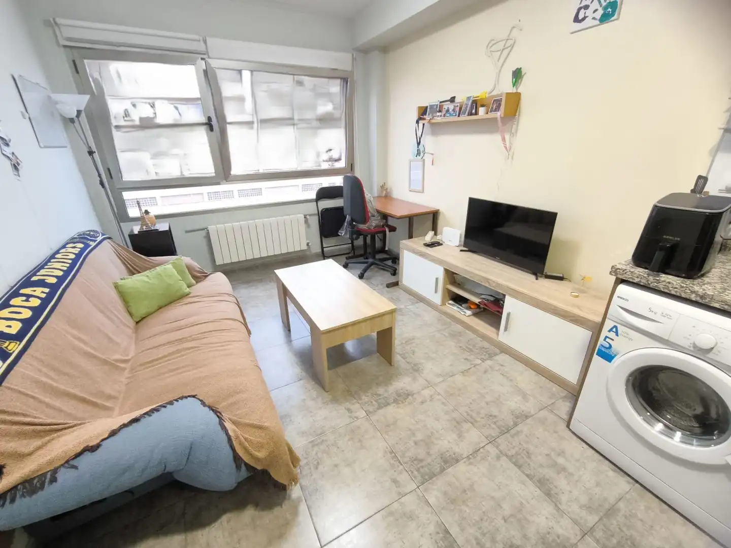 Sala d'estar de Pis en venda en Alcoy / Alcoi amb Calefacció, Traster i Moblat