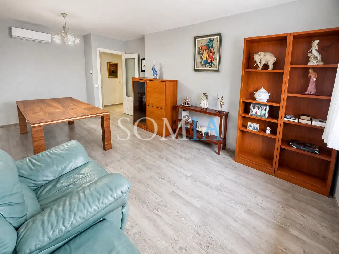 Sala de estar de Planta baja en venta en Santa Maria de Palautordera con Aire acondicionado, Calefacción y Jardín privado