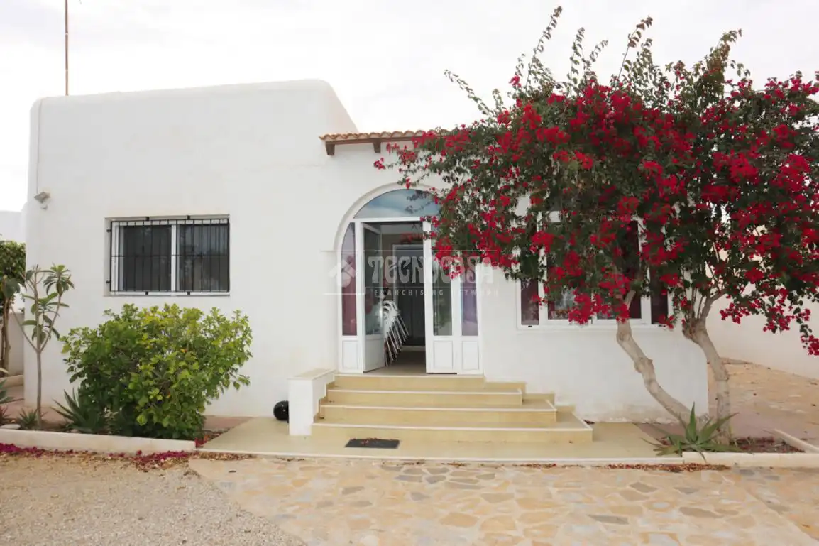 Vista exterior de Casa o chalet en venta en Mojácar con Jardín privado y Terraza