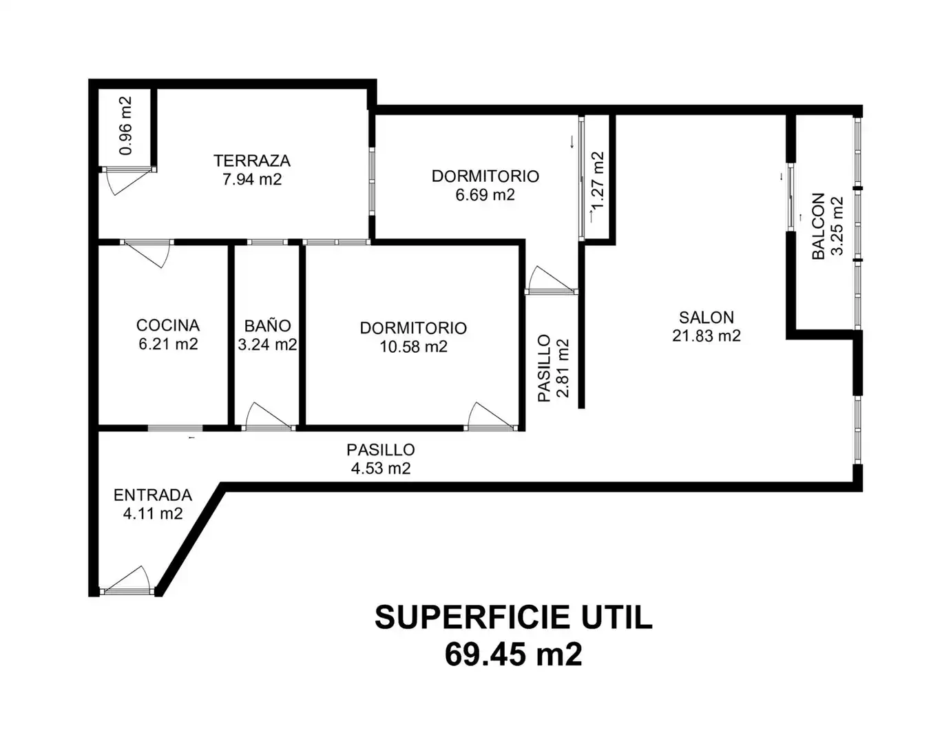 Wohnung zum Verkauf in Zaragoza mit Heizung, Terrasse und Balkon