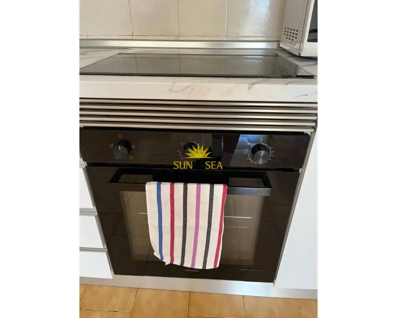 Kitchen of Apartments for rent in San Javier  with Air Conditioner, Heating and Terrace