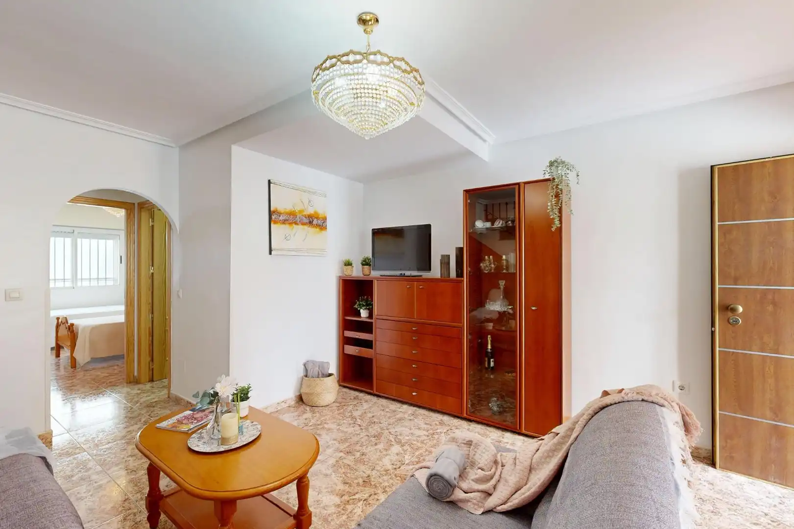 Sala de estar de Casa o chalet en venta en Los Alcázares con Aire acondicionado, Calefacción y Jardín privado