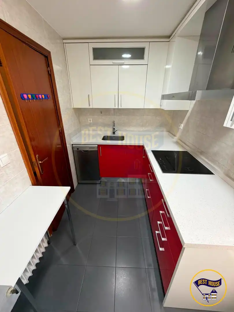 Kitchen of Flat for rent in Cuenca  with Heating, Furnished and Balcony