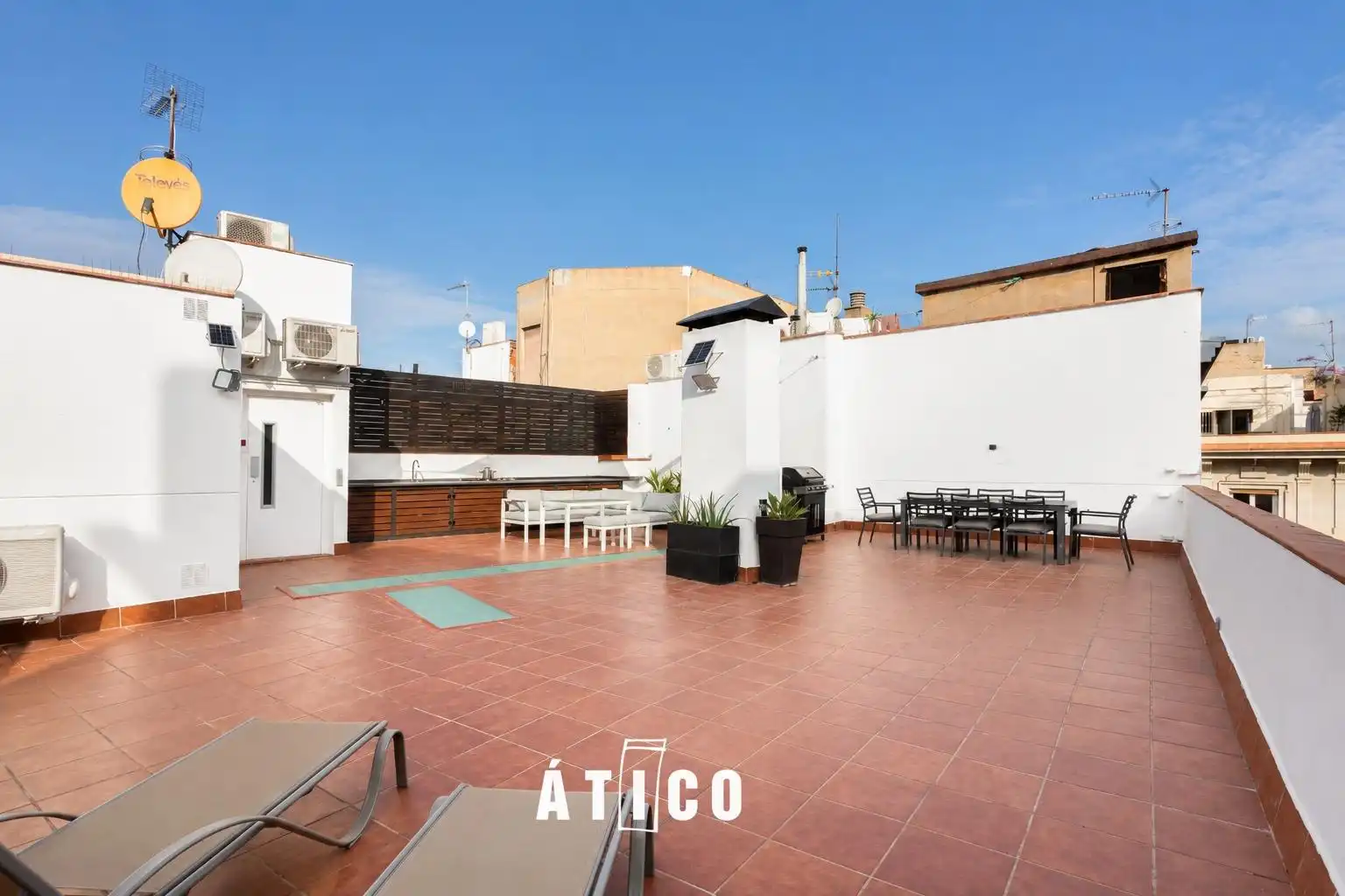 Terrassa de Àtic en venda en Barcelona amb Aire condicionat, Calefacció i Parquet