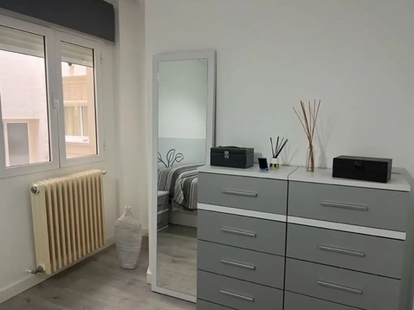 Schlafzimmer von Wohnung zur Miete in Puertollano mit Klimaanlage, Heizung und Möbliert