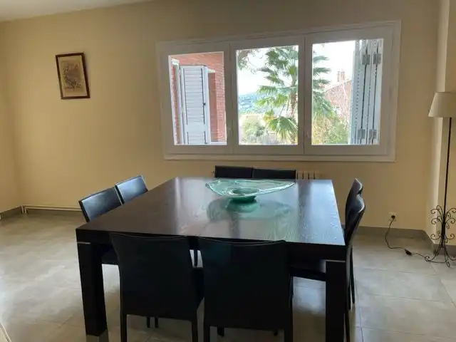 Esszimmer von Wohnung zur Miete in La Garriga mit Klimaanlage, Heizung und Terrasse