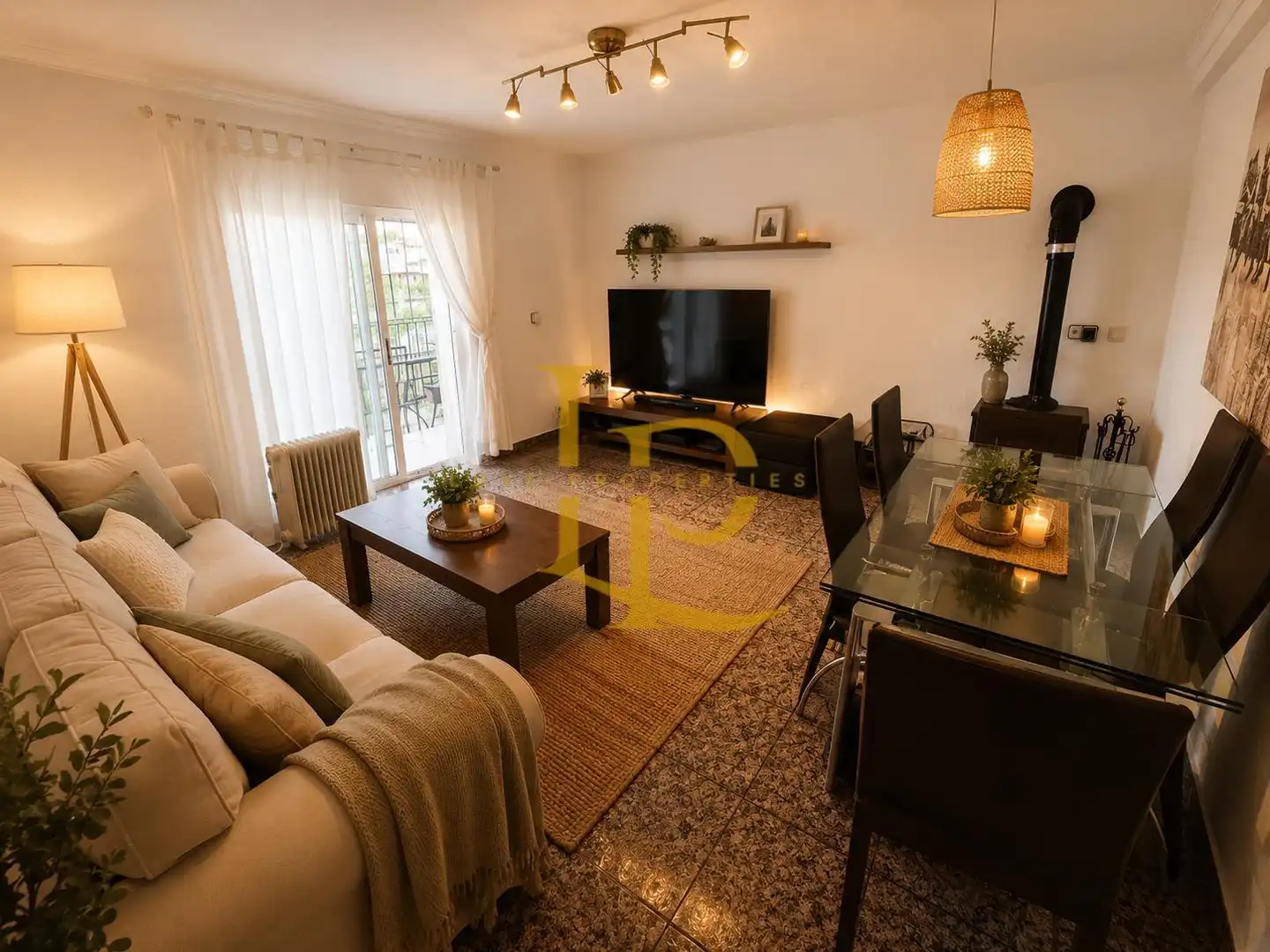 Sala d'estar de Casa o xalet en venda en Rubí amb Jardí privat, Terrassa i Traster