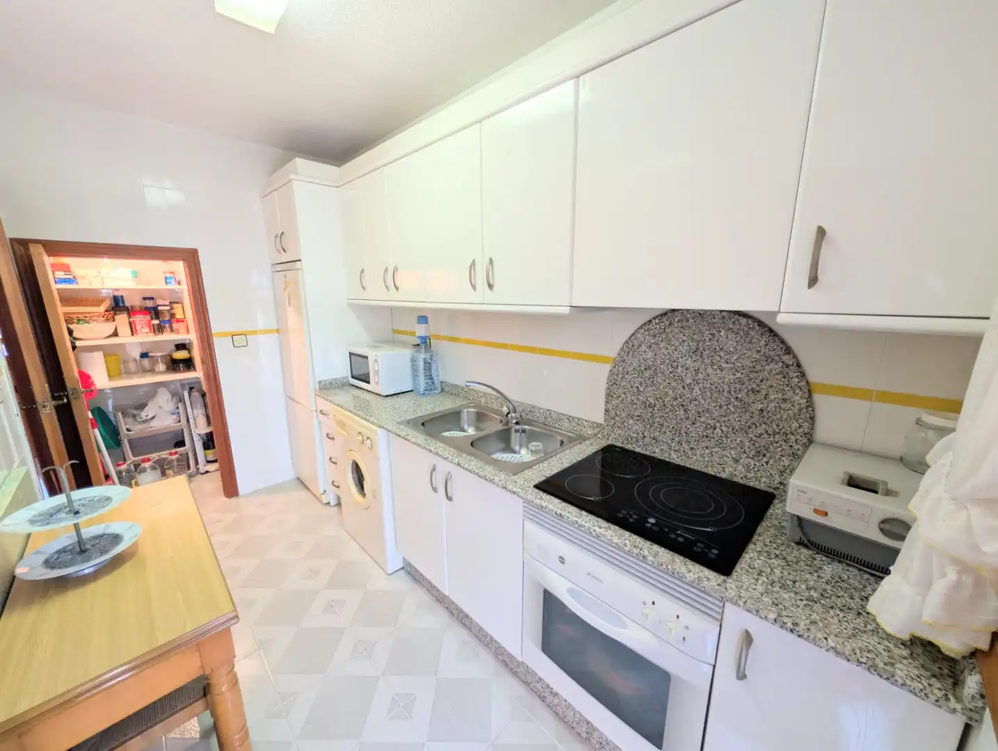 Cocina de Casa adosada en venta en Mazarrón con Aire acondicionado, Jardín privado y Terraza