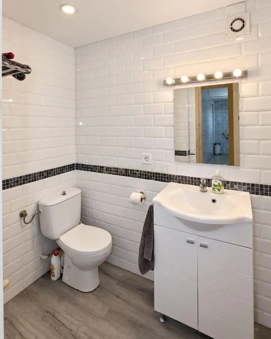 Baño de Apartamento de alquiler en Manzanera - Tosal