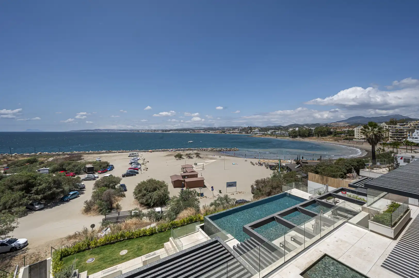Piscina de Apartament en venda en Estepona amb Aire condicionat, Calefacció i Terrassa