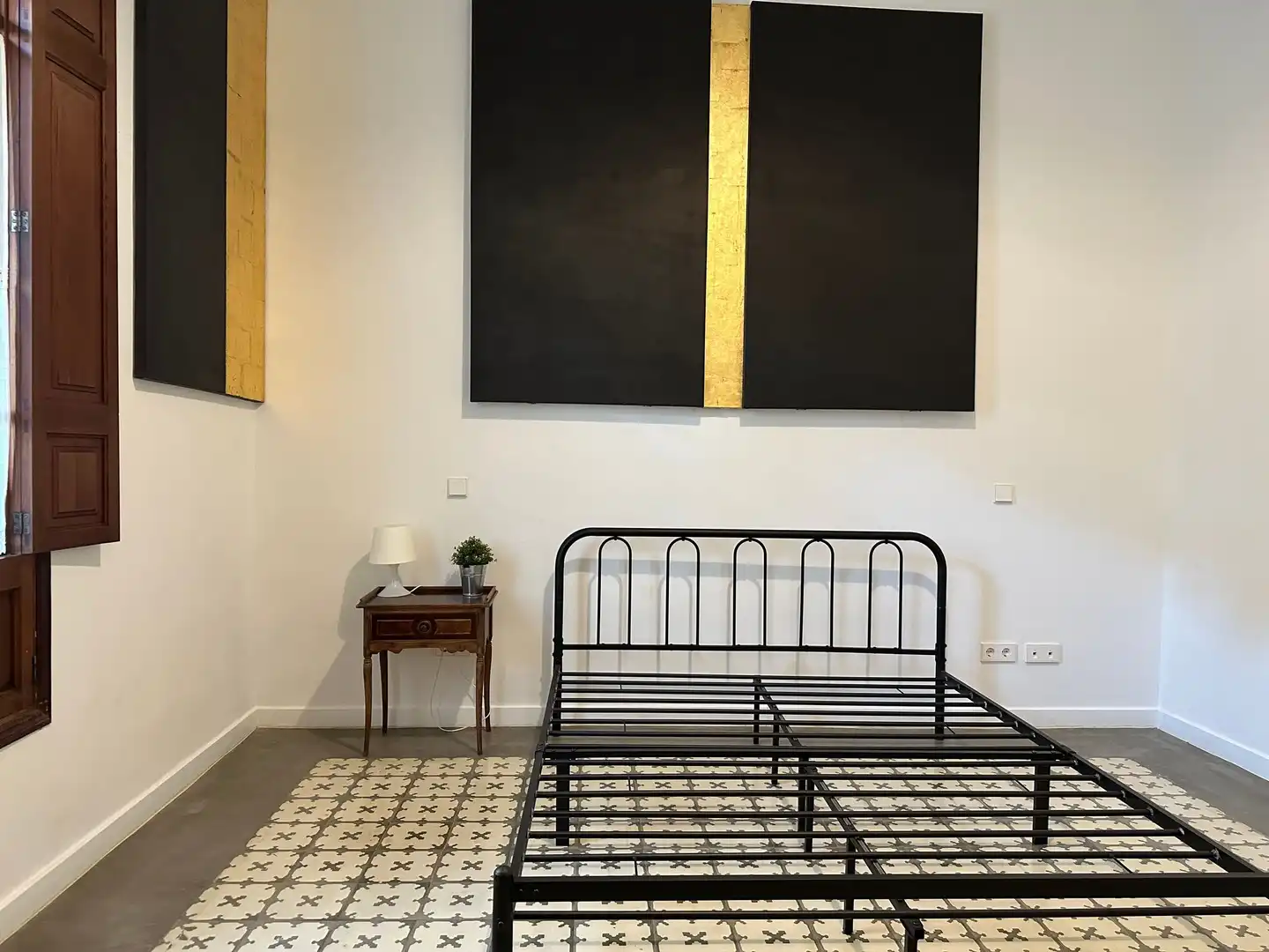 Dormitori de Apartament de lloguer en  Palma de Mallorca amb Terrassa