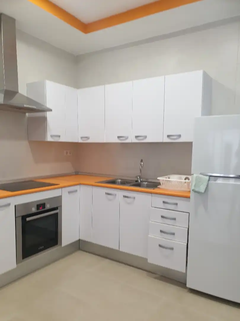 Cocina de Piso de alquiler en Sabadell con Calefacción, Terraza y Amueblado