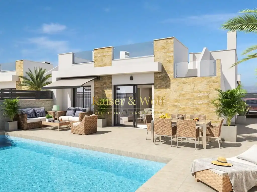 Exterior view of Houses for sale in San Fulgencio  with Swimming Pool