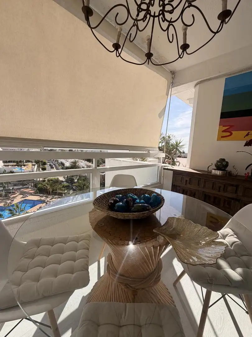 Balcony of Flat for sale in Adeje  with Air Conditioner, Terrace and Furnished