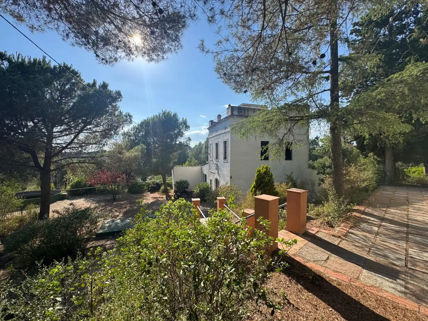 Vista exterior de Finca rústica en venta en Rubí con Jardín privado