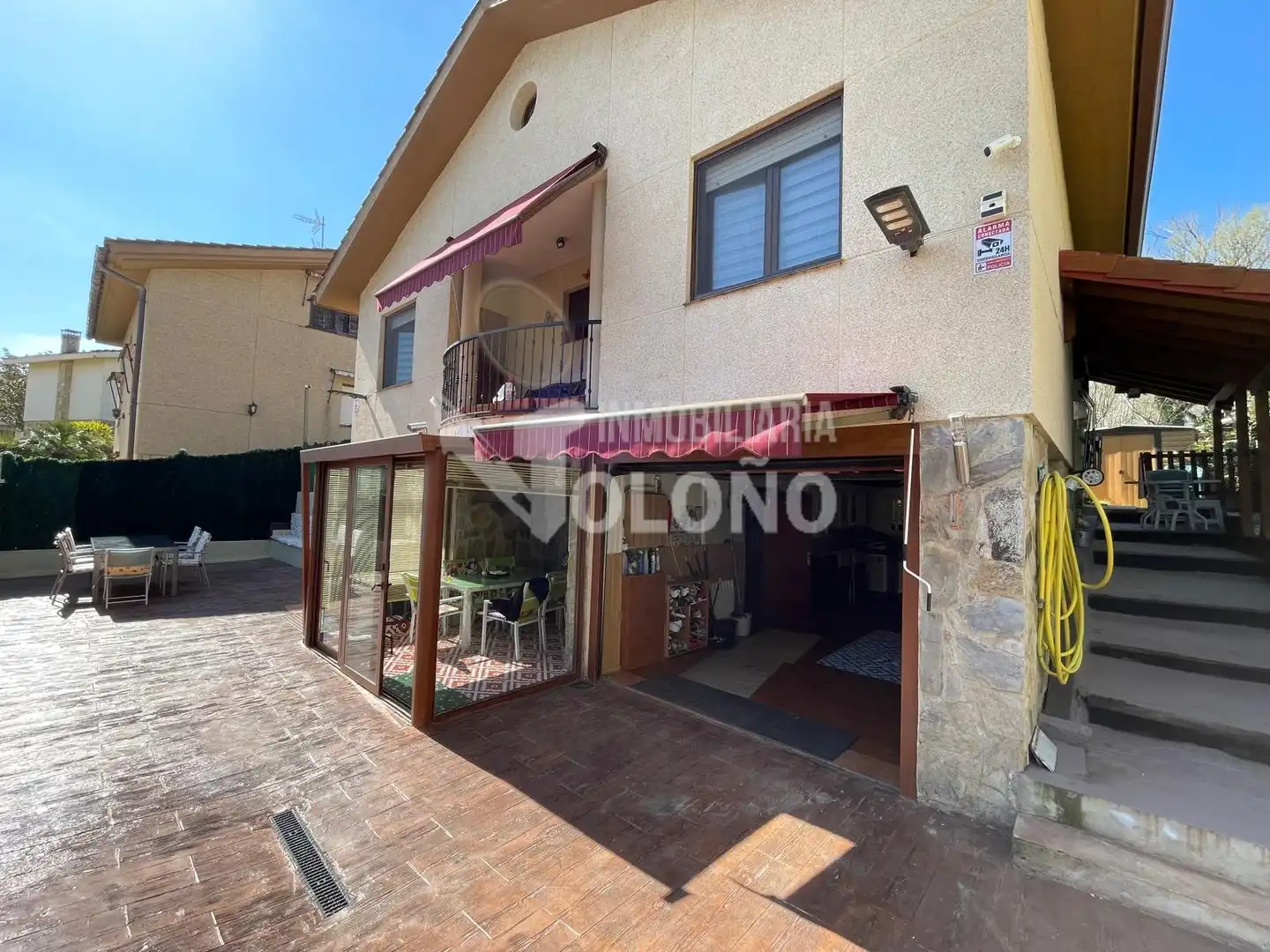 Vista exterior de Casa o chalet en venta en Anguciana con Aire acondicionado, Calefacción y Jardín privado