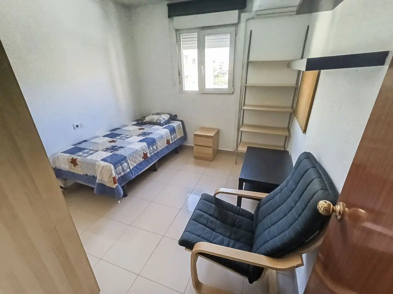 Schlafzimmer von Wohnung zum Verkauf in Málaga mit Klimaanlage, Terrasse und Abstellraum