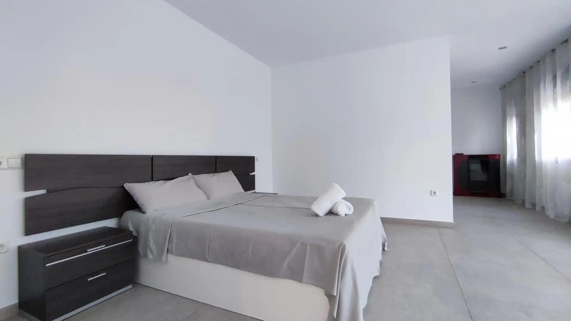 Dormitori de Casa o xalet en venda en Calpe / Calp amb Aire condicionat, Jardí privat i Terrassa