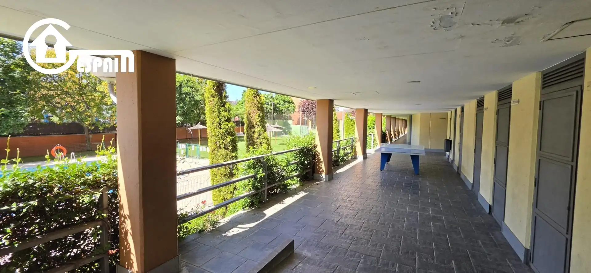 Terrasse von Wohnung zum Verkauf in Madrid mit Klimaanlage, Heizung und Privatgarten
