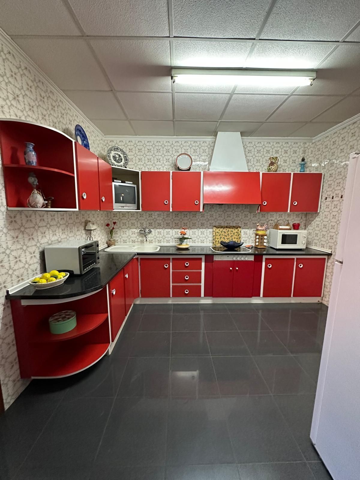 Cocina de Casa adosada en venta en Alhama de Murcia con Aire acondicionado, Calefacción y Terraza