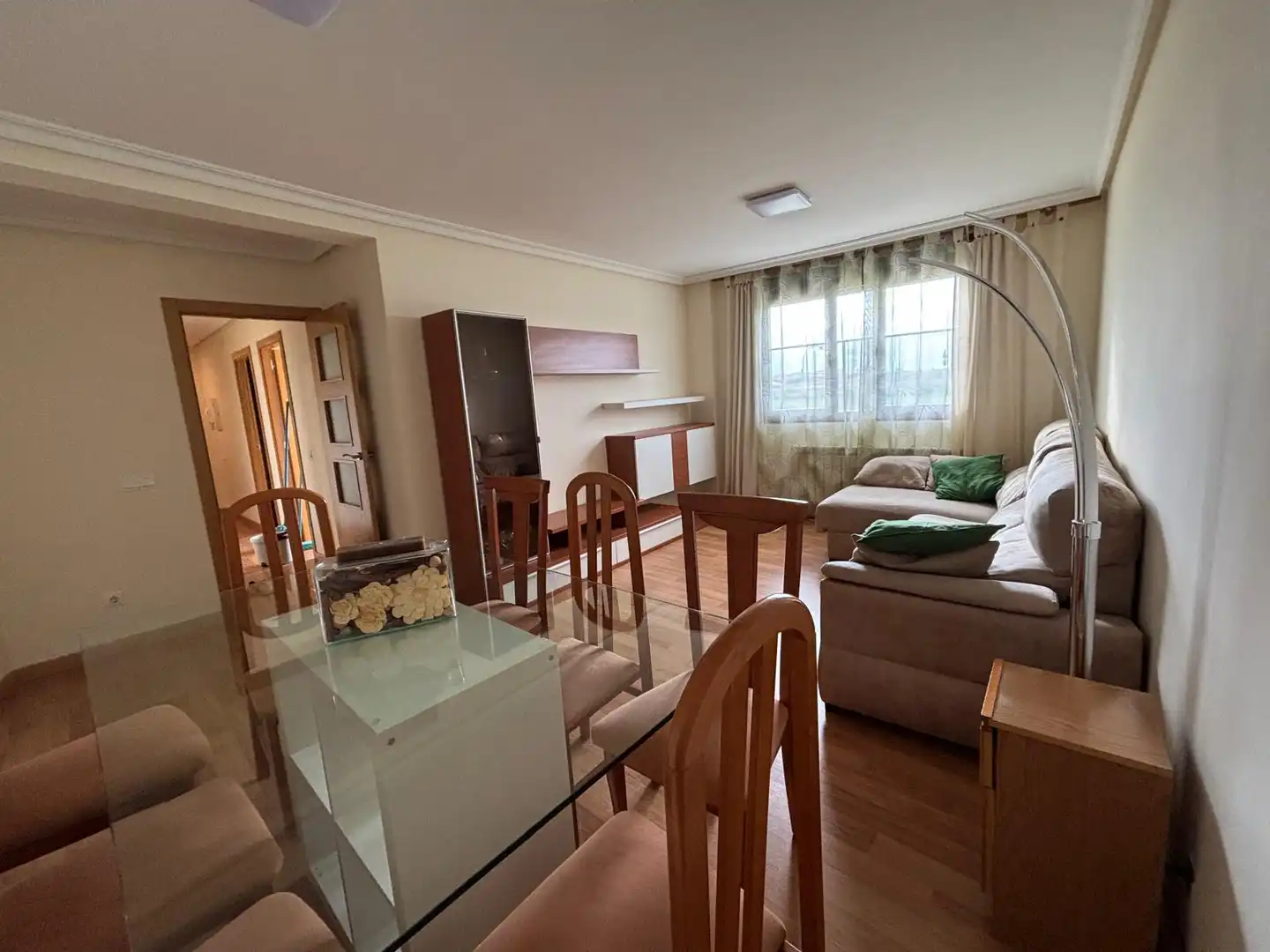 Wohnzimmer von Wohnung zur Miete in Castellanos de Moriscos mit Heizung, Möbliert und Ofen