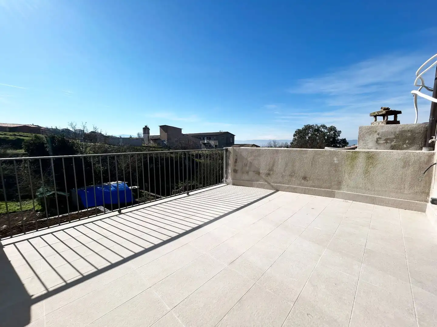 Terrace of Flat for sale in L'Esquirol  with Heating, Private garden and Terrace