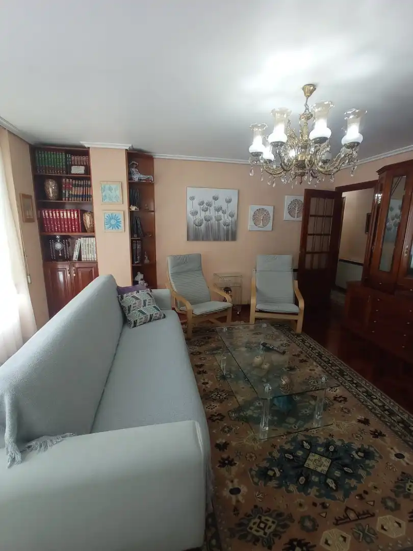 Sala de estar de Piso de alquiler en Carballo con Calefacción, Trastero y Amueblado