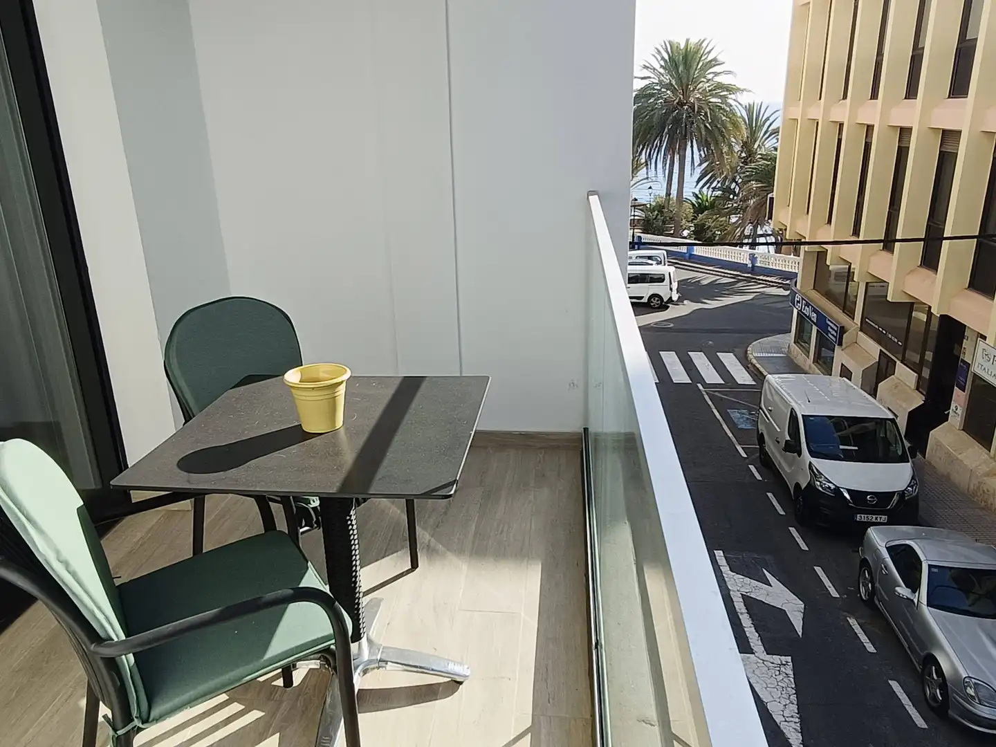 Terrassa de Apartament de lloguer en Mogán amb Aire condicionat, Terrassa i Moblat