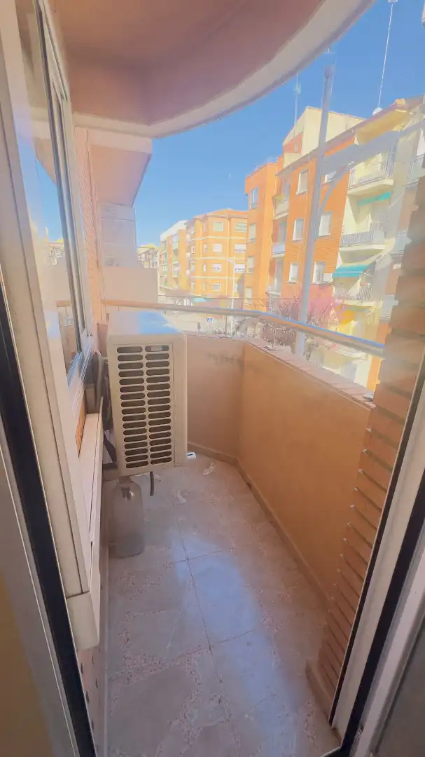 Terrasse von Wohnung zum Verkauf in Albacete mit Klimaanlage, Heizung und Privatgarten