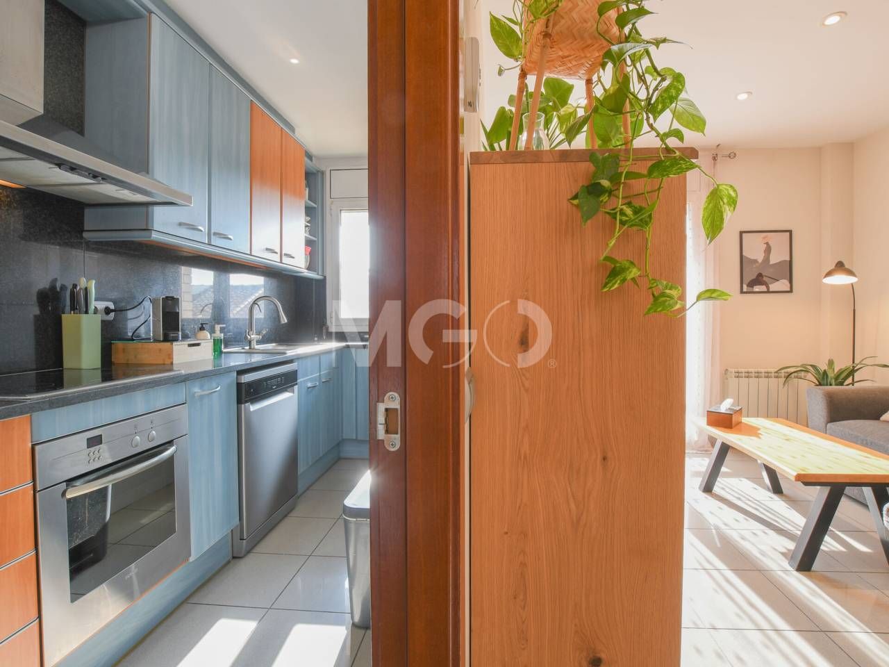 Kitchen of Flat for sale in Vic  with Heating and Balcony