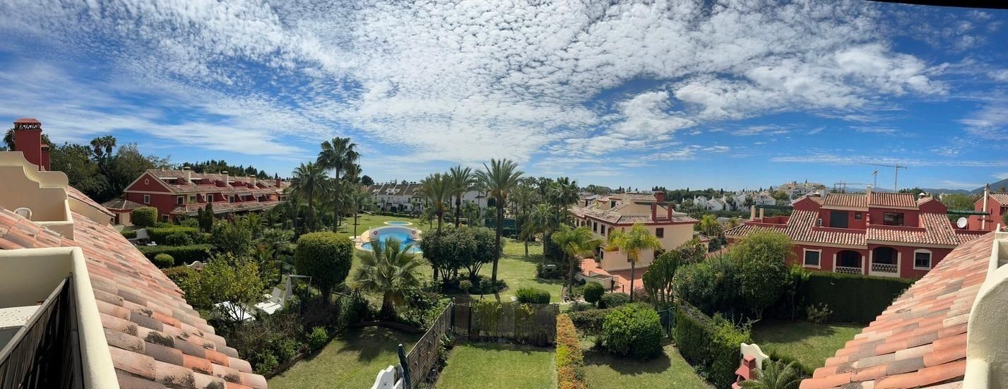 Garden of Single-family semi-detached for sale in Marbella  with Air Conditioner, Private garden and Balcony