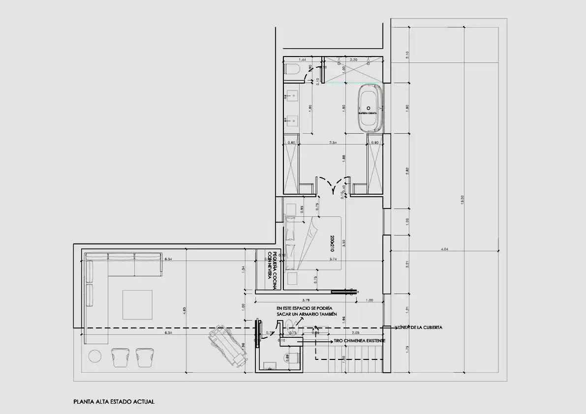 Attic for sale in Madrid  with Air Conditioner, Heating and Parquet flooring