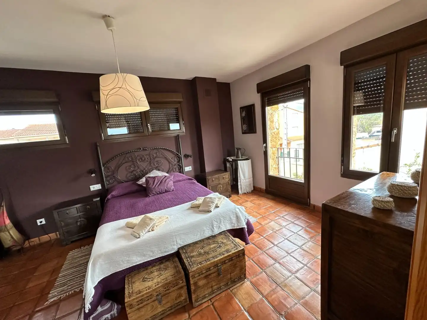 Habitación de Casa o chalet en venta en Villalba de la Sierra con Aire acondicionado, Calefacción y Terraza