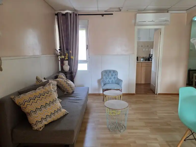 Sala d'estar de Apartament en venda en Cullera amb Aire condicionat, Calefacció i Parquet