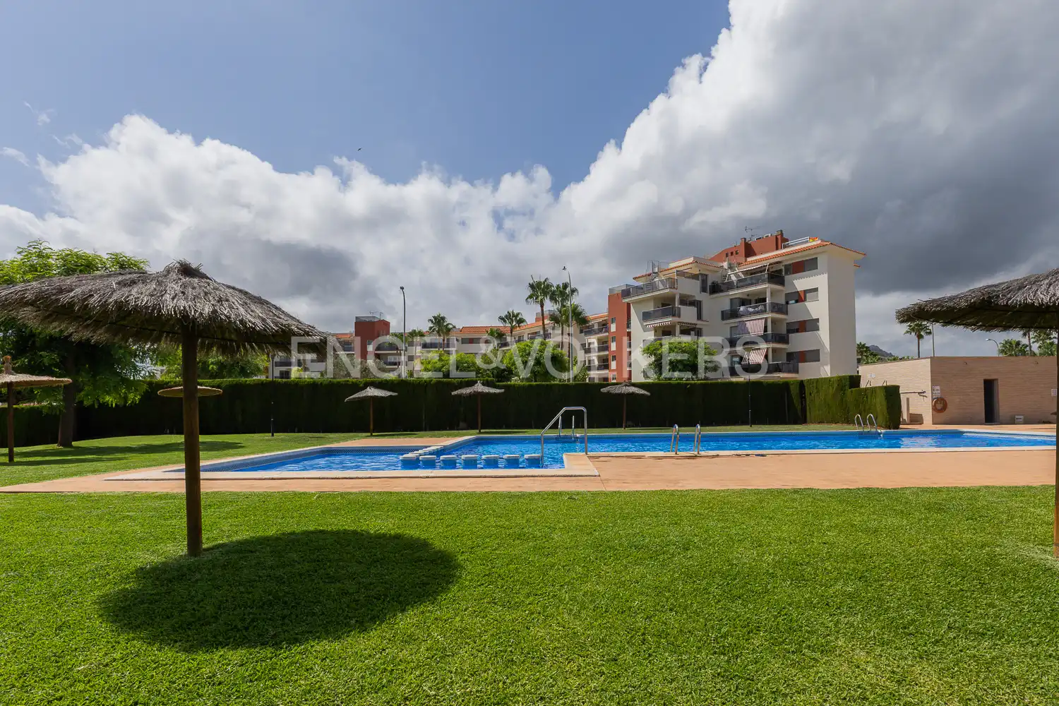 Exterior view of Flat for rent in El Verger  with Air Conditioner, Heating and Private garden