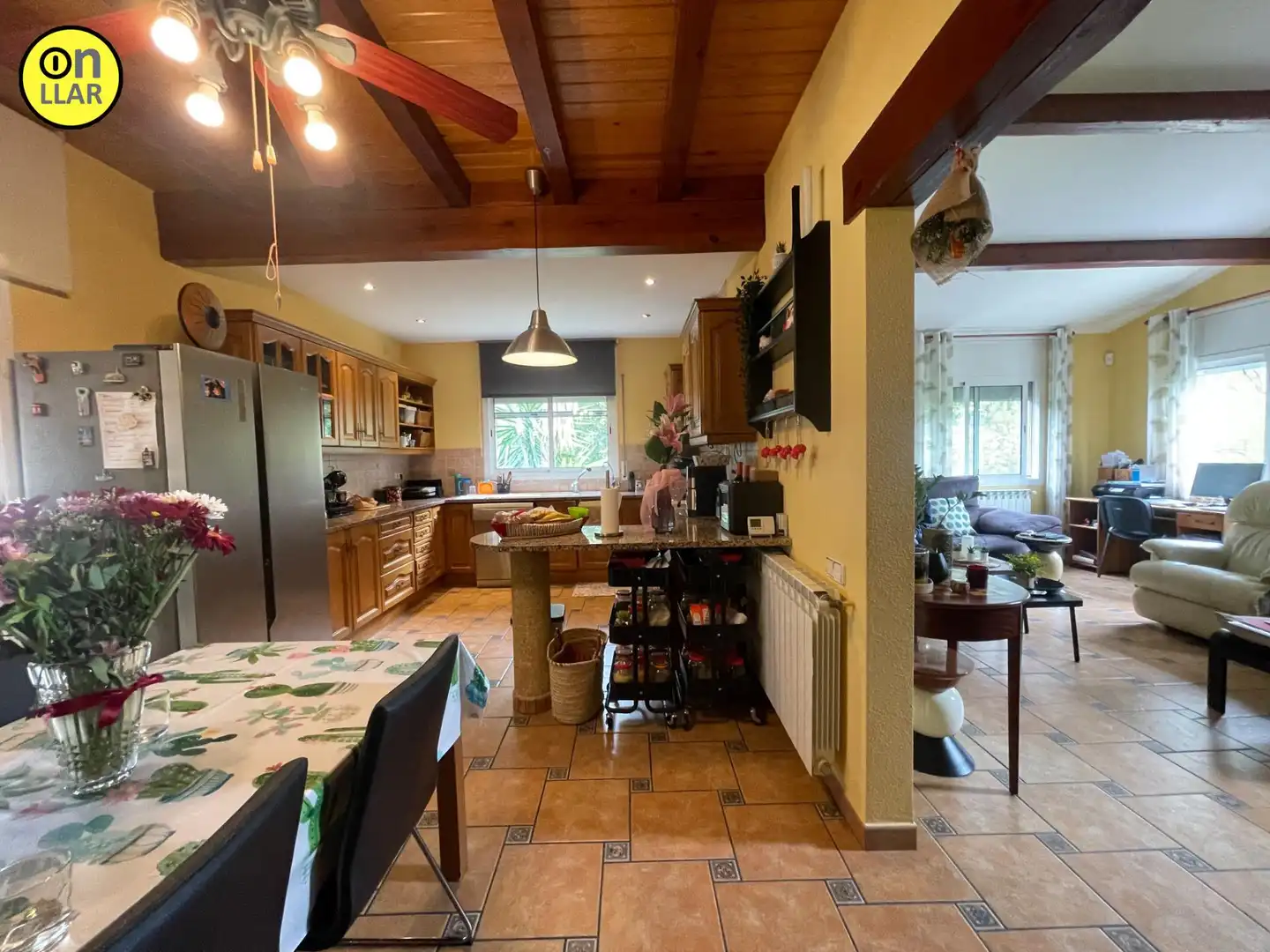 Cocina de Casa o chalet en venta en L'Ametlla del Vallès con Calefacción, Jardín privado y Terraza