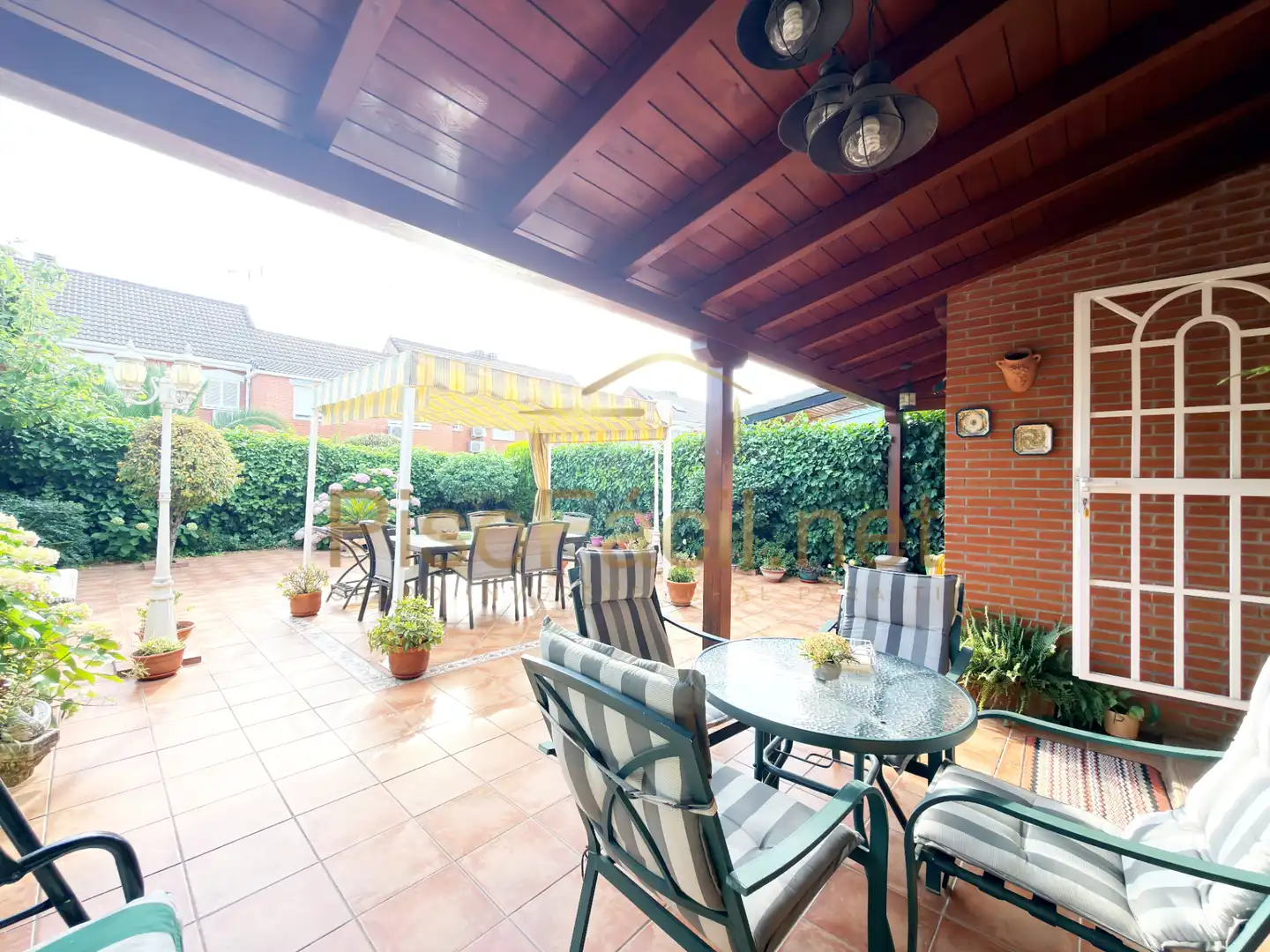 Terrassa de Casa o xalet en venda en Parla amb Aire condicionat, Calefacció i Jardí privat