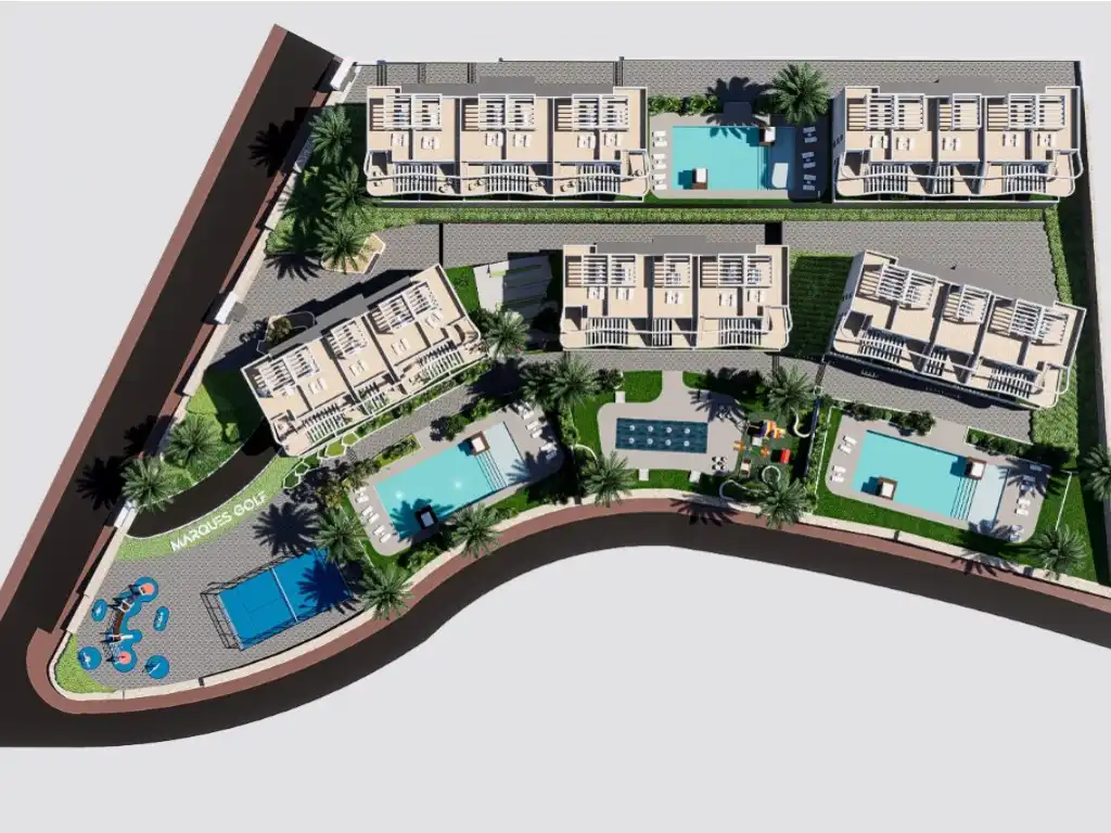 Vista exterior de Apartament en venda en Finestrat amb Piscina