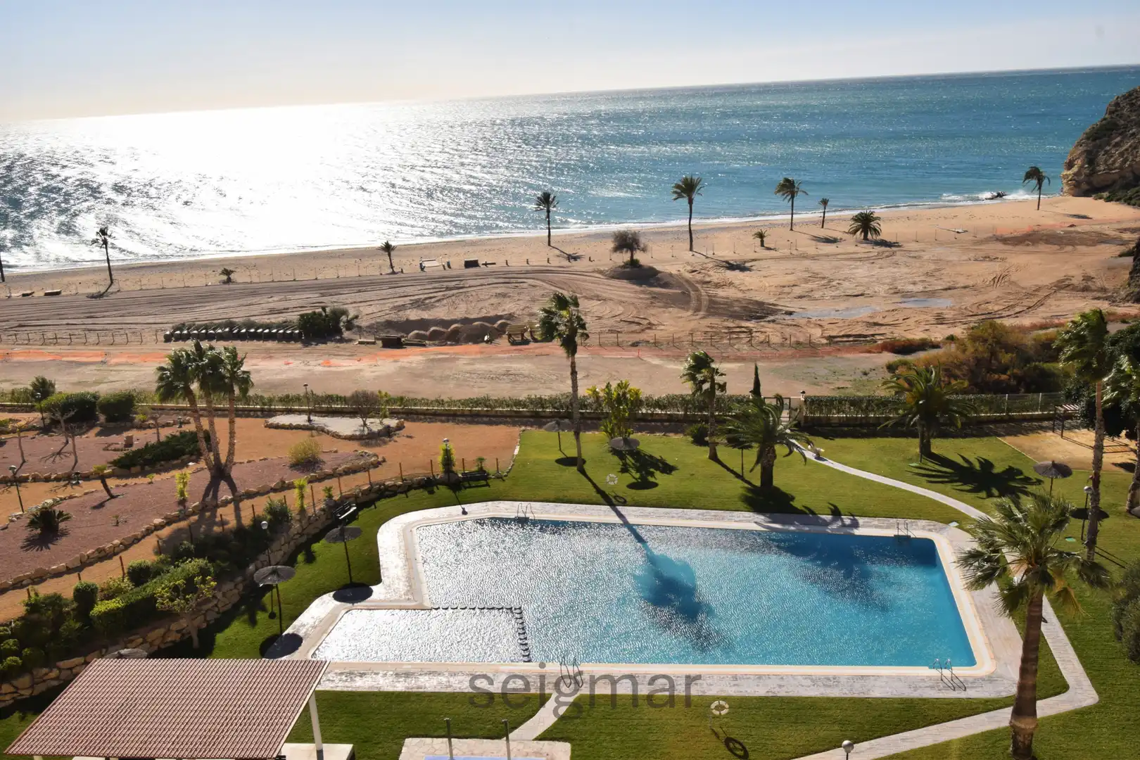 Jardí de Pis en venda en Villajoyosa / La Vila Joiosa amb Aire condicionat, Calefacció i Terrassa