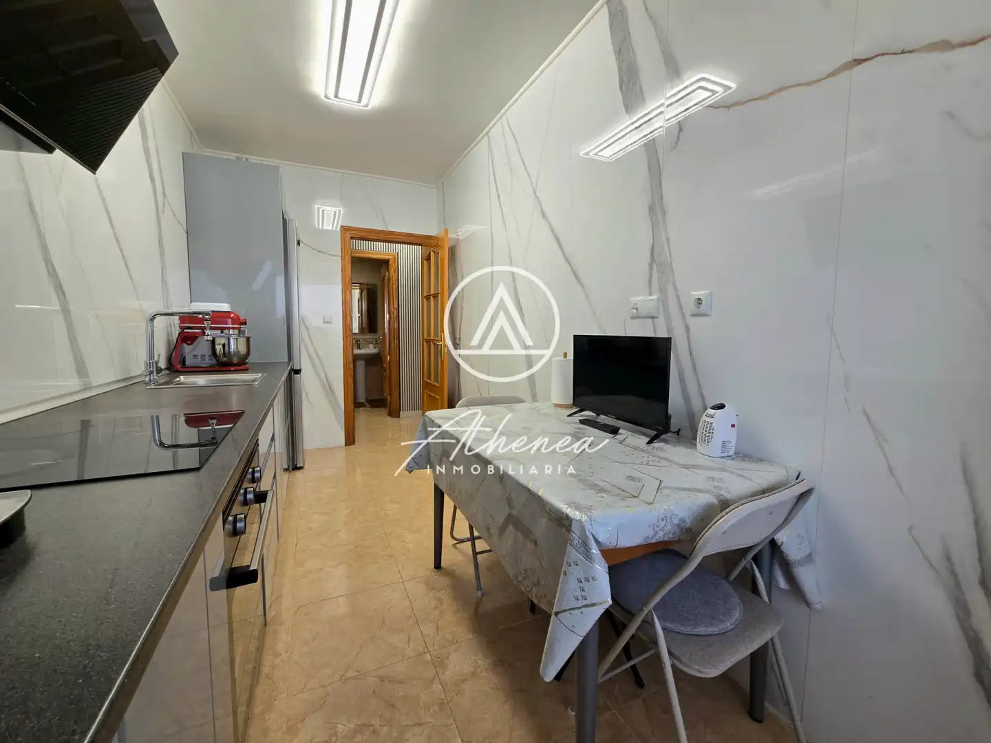 Cocina de Piso en venta en Roquetas de Mar con Terraza, Amueblado y Horno