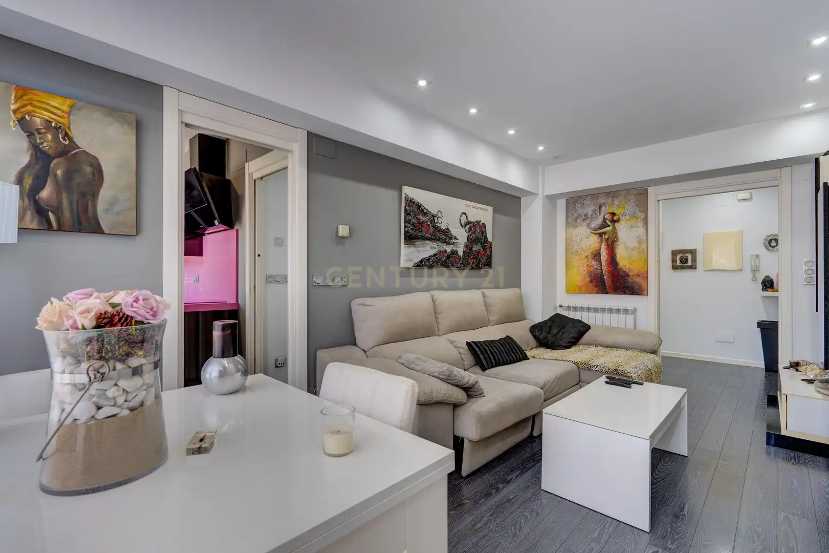Wohnzimmer von Wohnungen zum Verkauf in Donostia - San Sebastián 