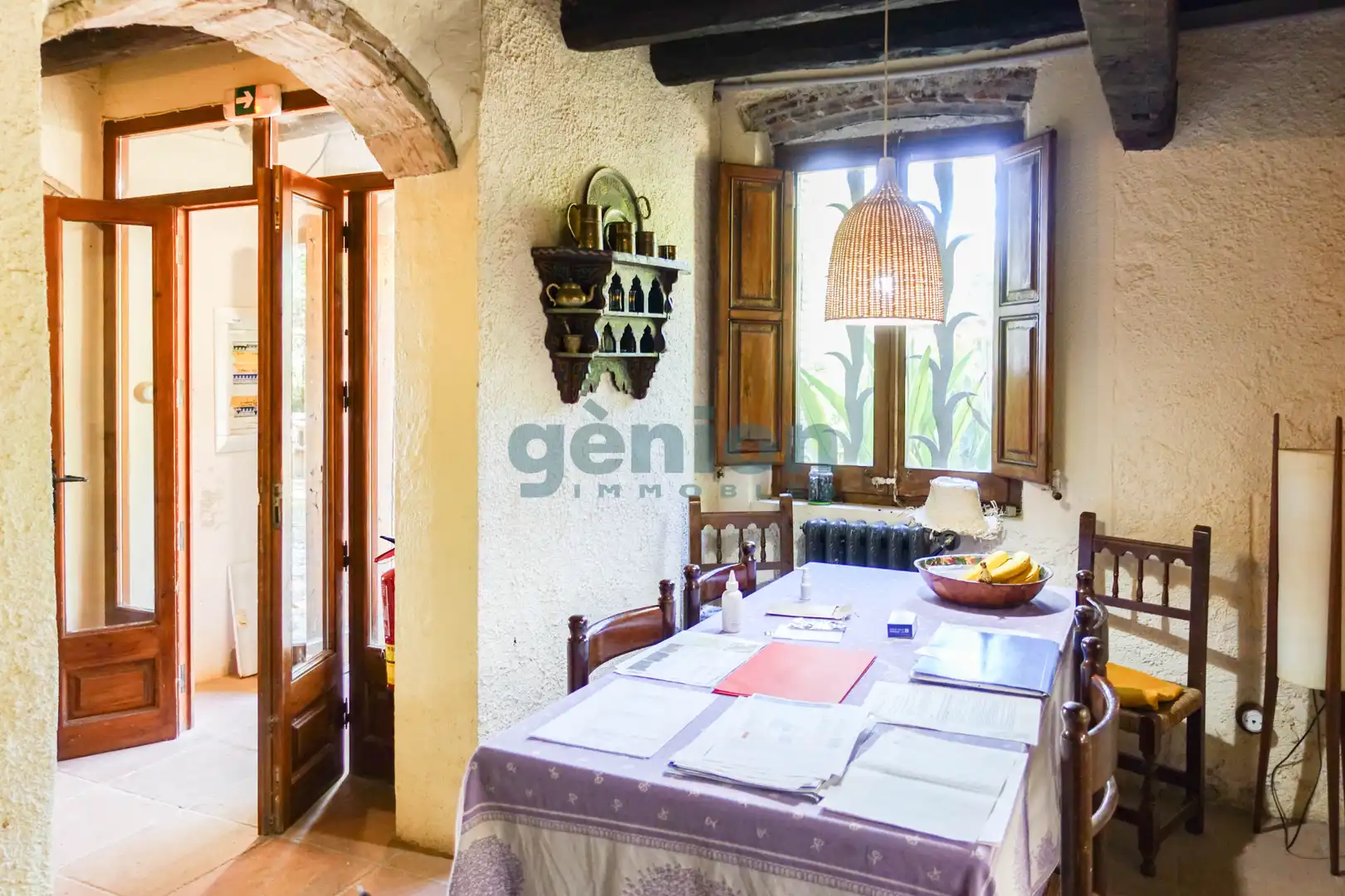 Dining room of Country homes for sale in Cistella  with Heating, Private garden and Terrace