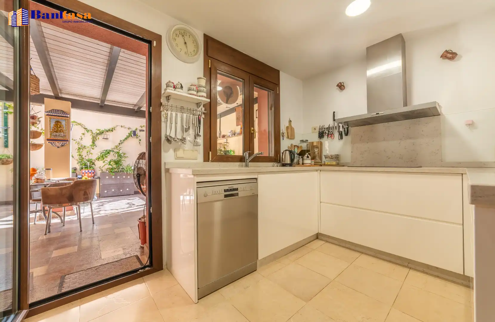 Cocina de Casa adosada en venta en Marbella con Aire acondicionado, Jardín privado y Terraza