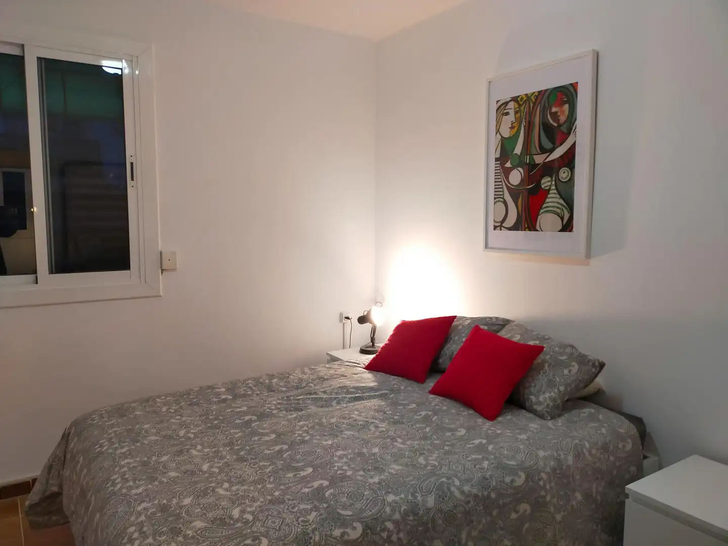 Bedroom of Flat for rent in Barcelona  with Air Conditioner, Furnished and Washing machine