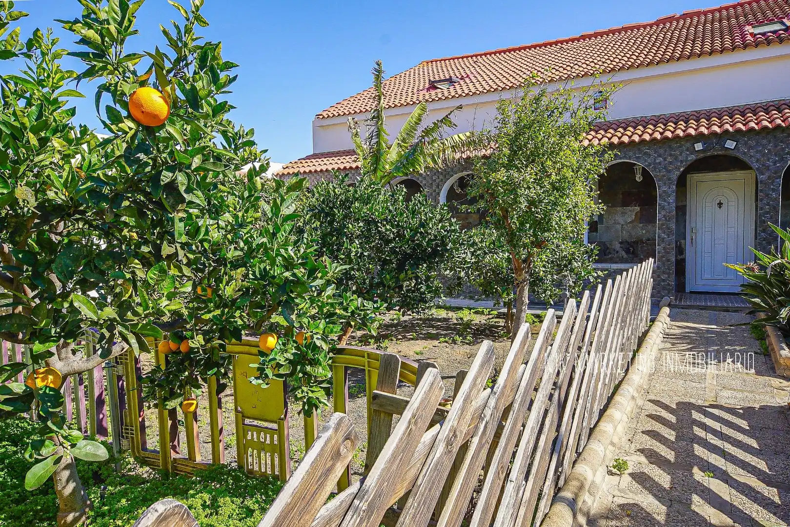 Jardí de Casa o xalet en venda en Telde amb Jardí privat, Terrassa i Traster