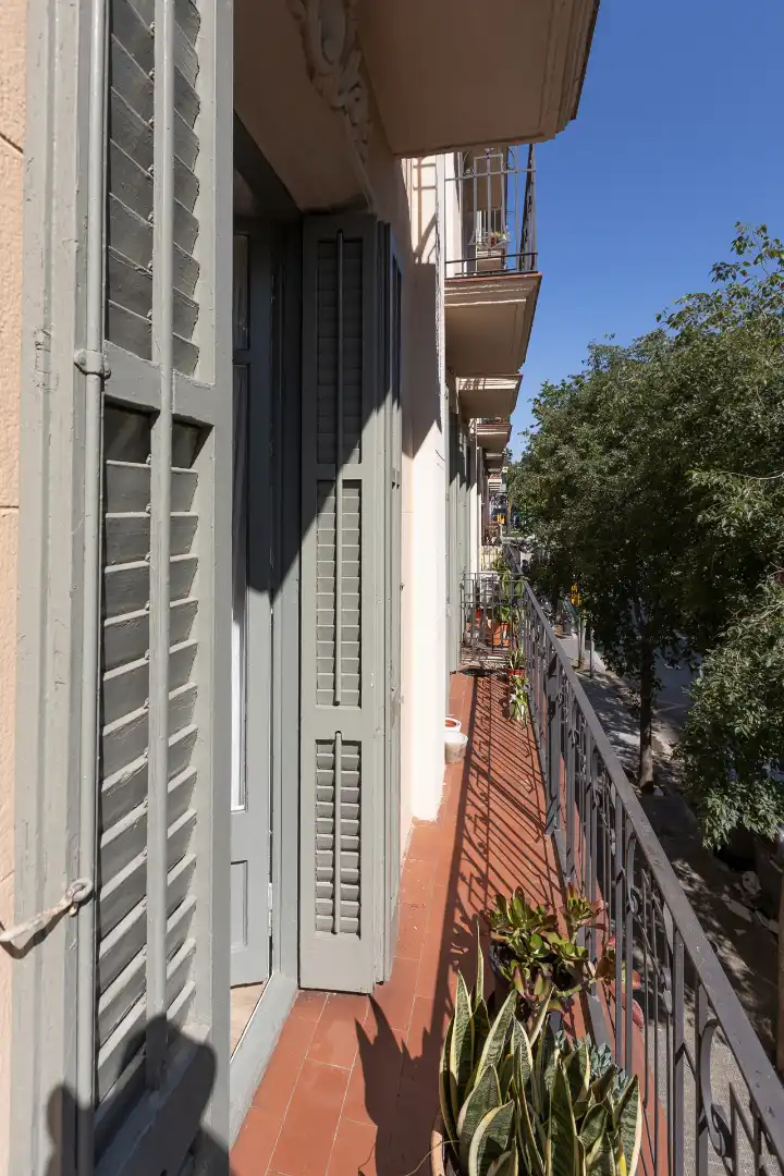 Terrasse von Wohnung zum Verkauf in Barcelona mit Balkon